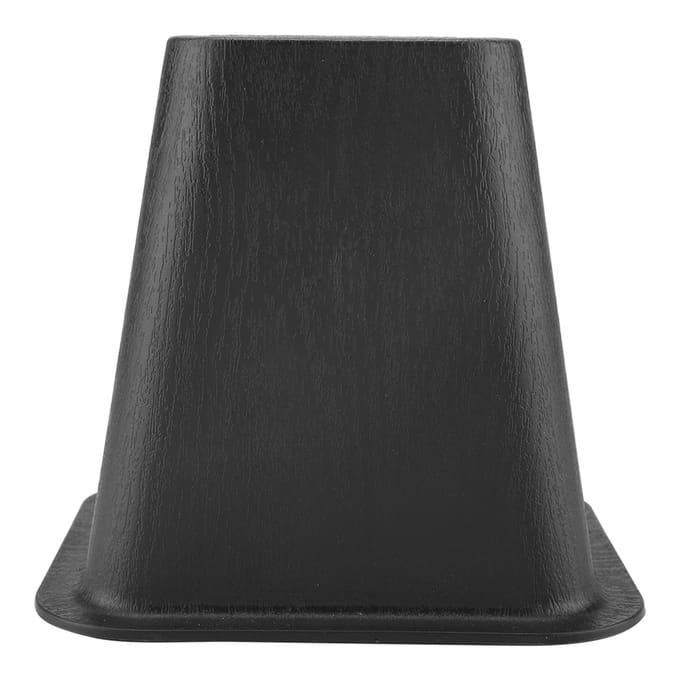 Zwarte Meubelverhogers Set van 4 Voor Bed Stoel Bureau Tafel zwart