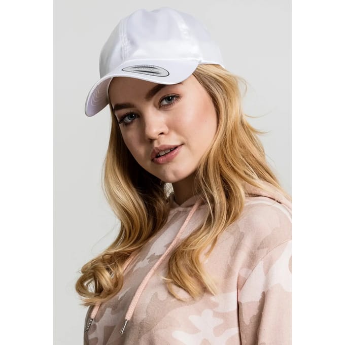 Flexfit - Low Profile Satin Cap white one size Pet - Wit