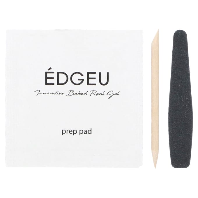 Edgeu, Perfecte Gel Nagellak Wrap, ENT 209 Chocolade Nuance, Set van 19 stuks beige