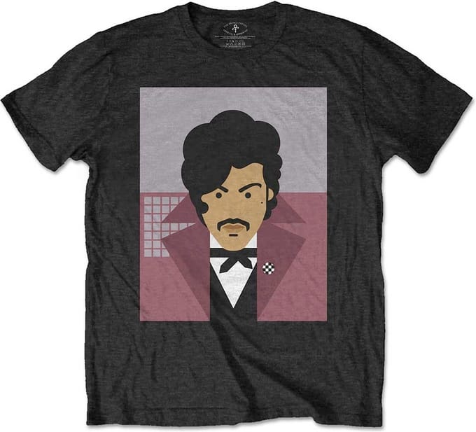 Prince - Many Faces Heren T-shirt - XL - Zwart
