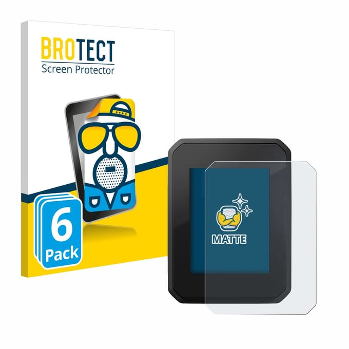 BROTECT - Screenprotector voor FIT Display Compact - Folie Beschermfolie matte 6 Stuks