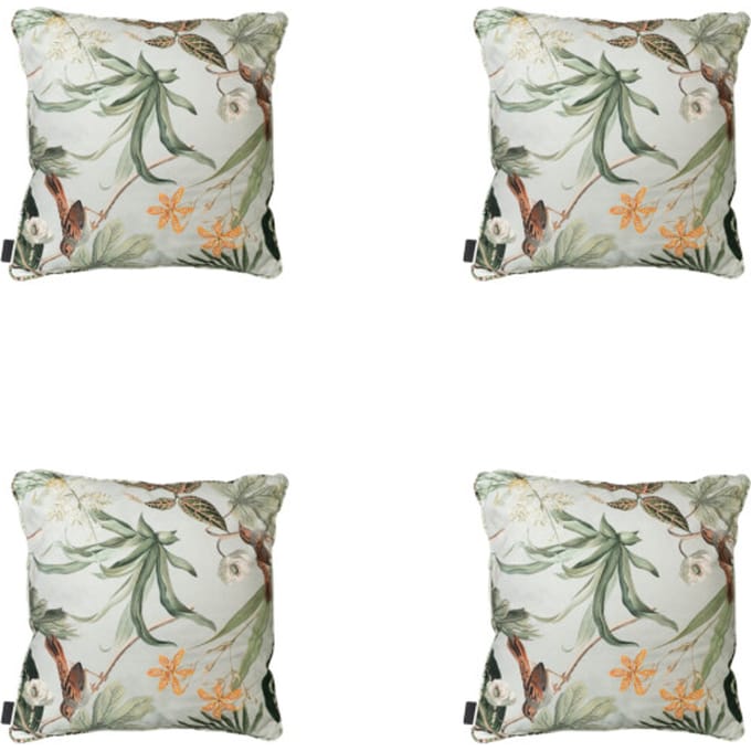 Madison - Sierkussen Grasse green - Ca. 50x50 cm - Set van 4