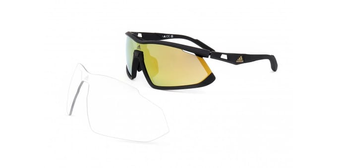 Adidas SP0055-F Matte black 0/0/140 UNISEX Zonnebrillen