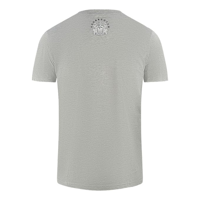 Aquascutum London Embroidered A Logo Grey T-Shirt