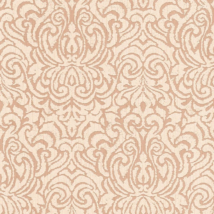 Barok behang Profhome 961934-GU textiel behang gestructureerd in barok stijl mat beige 5,33 m2