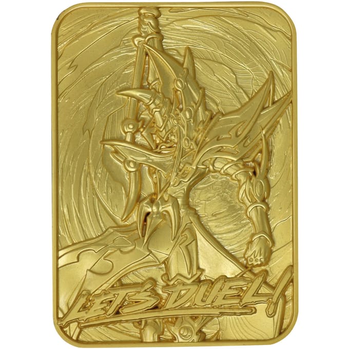 FaNaTtik YuGiOh! Verzamelobject Ingot Dark Paladin Limited Edition (gold plated) Goudkleurig
