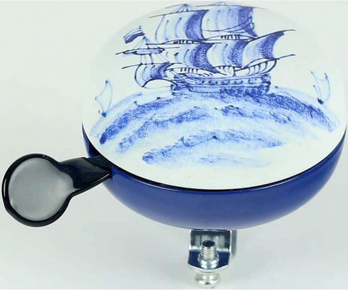 Fietsbel Widek Ding-Dong ø80mm Delfts Blauw BOOT
