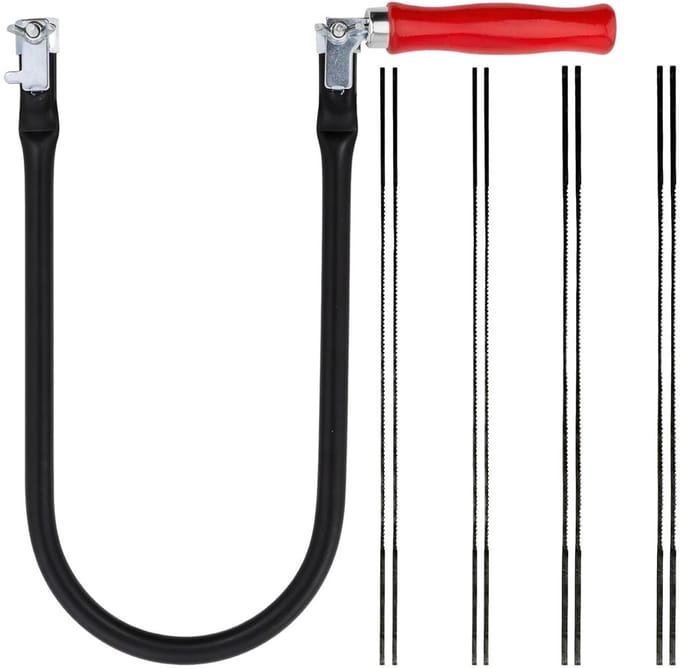 IMstore - Figurozaagset - Professionele zaag - U-bracket - Rood