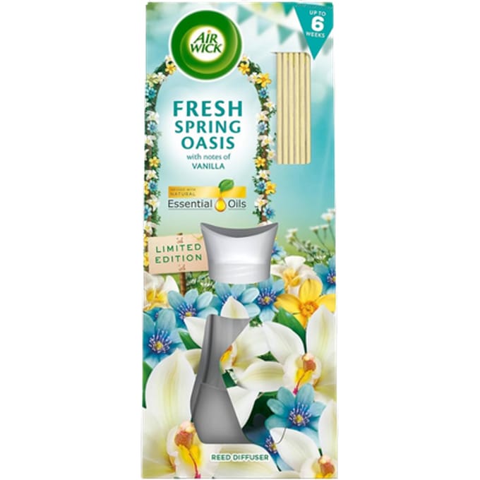 Air Wick Fresh Spring Oasis Natural Essential Oils Geurstokjes - 42 ml