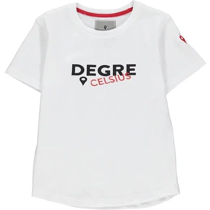 T-shirt met korte mouwen voor kinderen Degré Celsius