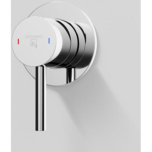 Steinberg 100 - Inbouw douchekraan, met inbouwdeel, chroom 100 2250