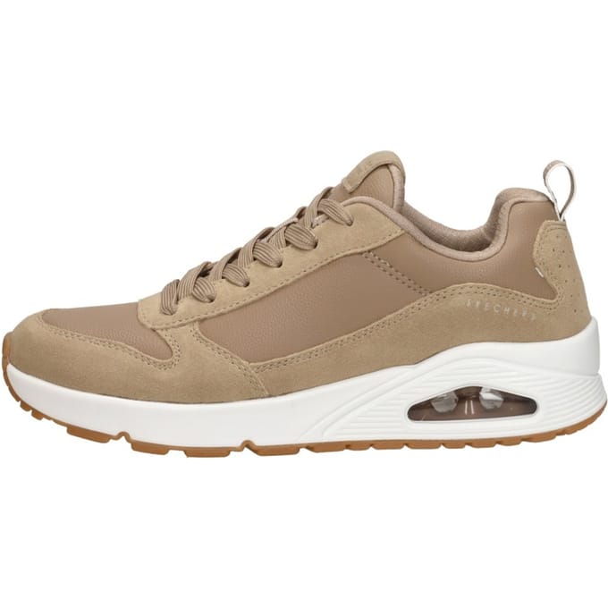 Skechers Uno - Stacre Sneakers Laag - Beige