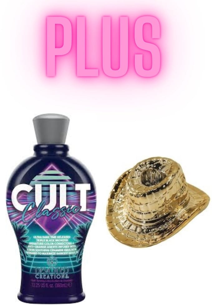 Devoted Creations Cult 360 ml PLUS Hoedje Goud decoratie / voor Kaars