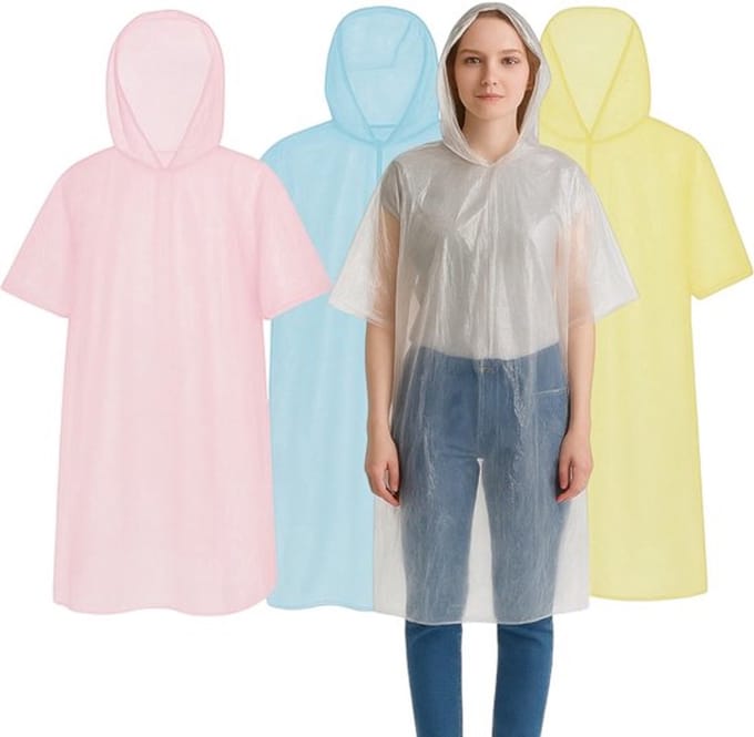 Dailygoody - Uniseks regenponcho - Waterdicht