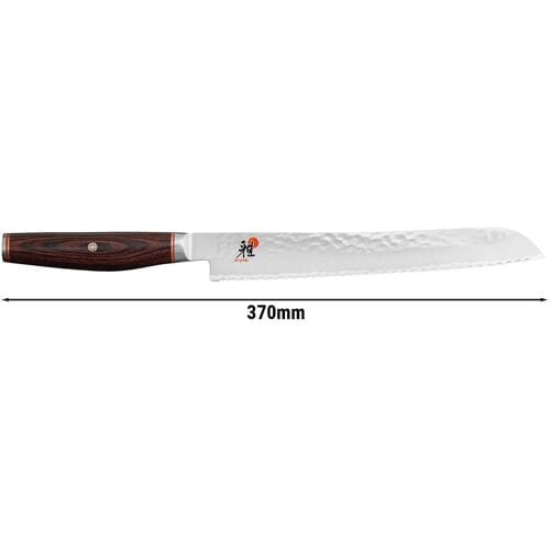 MIYABI 6000 MCT - Broodmes - met gekartelde rand - Mes: 230mm