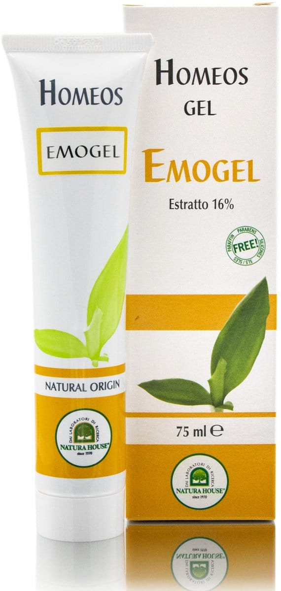 Homeos  Emogel Gel - 16% Mimosa Extract - 75 ml.