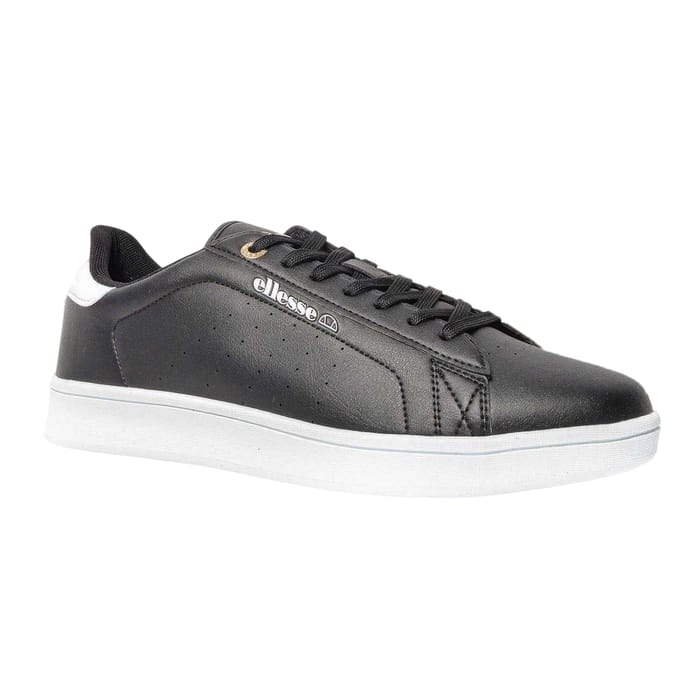 Ellesse Heren Logo Cupsole Sneakers (Zwart/Wit)