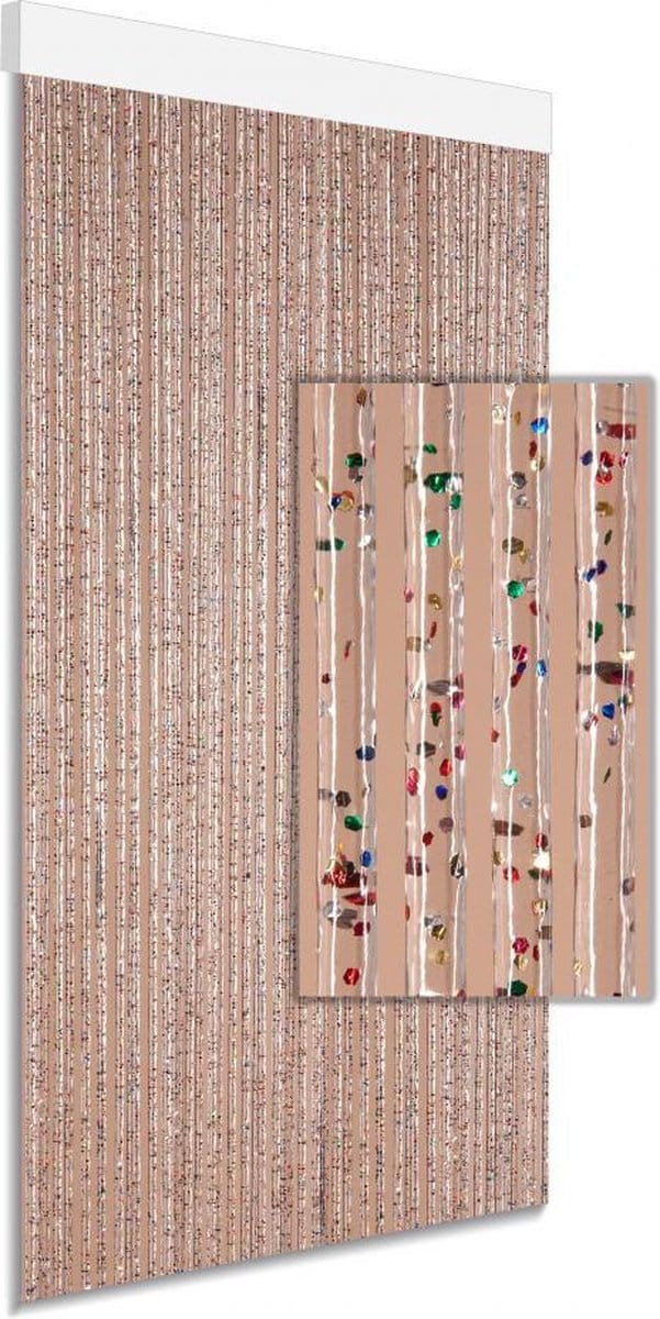 Degor Vliegengordijn Calisto Multi - 90x210cm - Multi - Huisdiervriendelijk