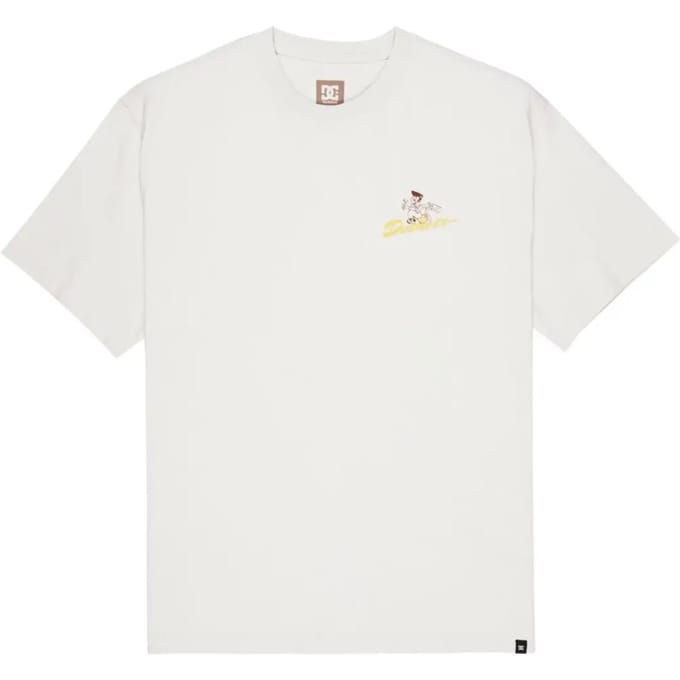 Dc Shoes Fixing Up T-shirt Met Korte Mouwen Beige M Man