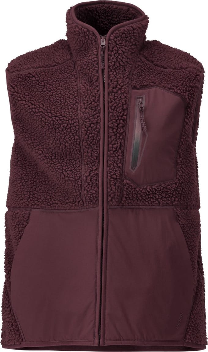 Mascot Customized Bodywarmer met rits 22465-682 - Bordeaux - 2XL
