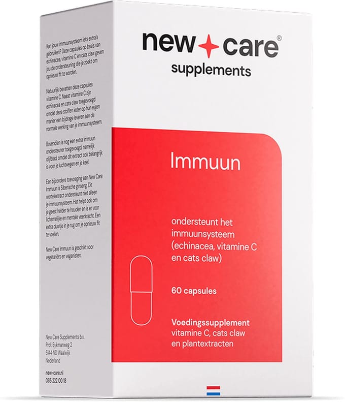 New Care Immuun - echinacea - 60 capsules - vegan