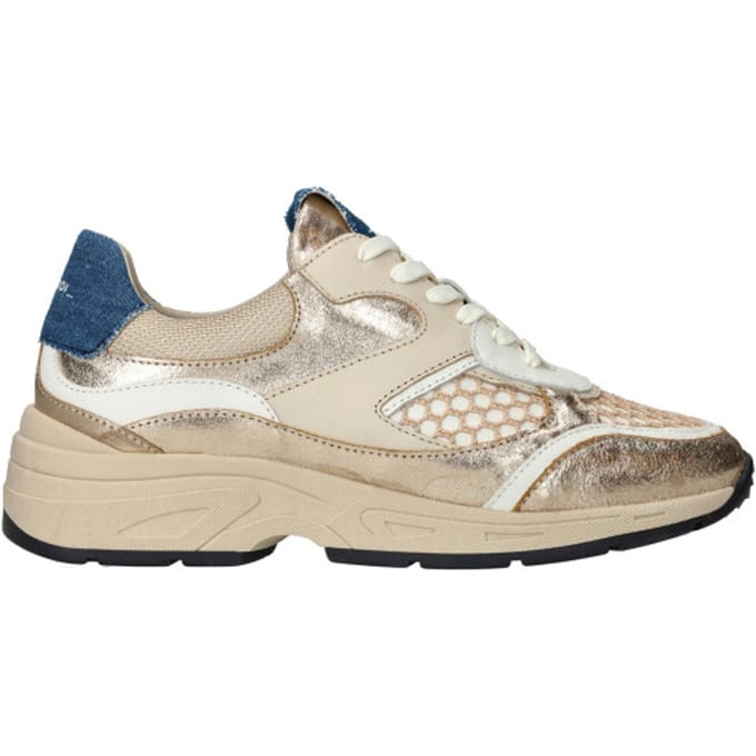 PiediNudi Talla 04.02 Sneakers - Leer - Dames - Goud - Maat 39