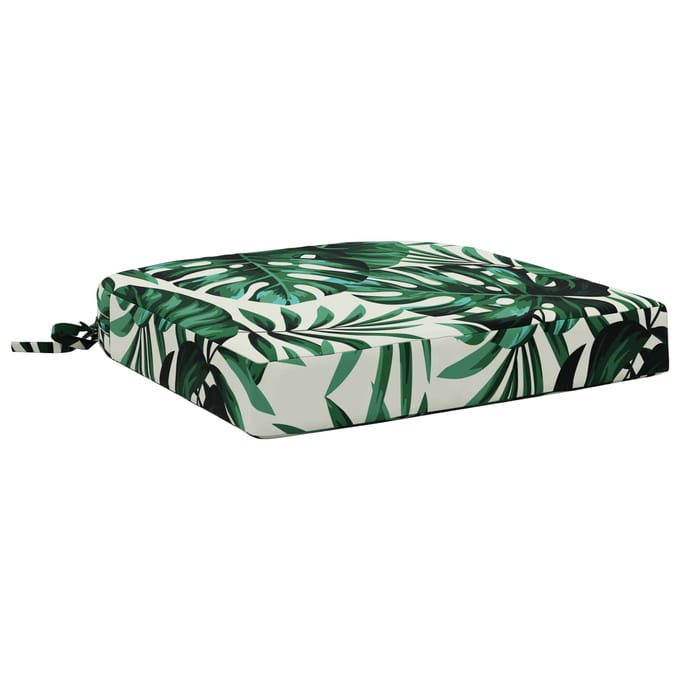 vidaXL - 1-delig - zitkussen - SOEST - 100% - Polyester - Bladpatroon