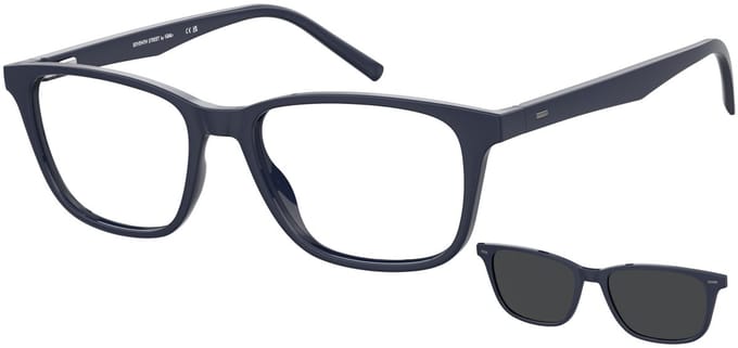 Seventh Street 7A 155/C Blue 54/17/145 MAN Brilmonturen