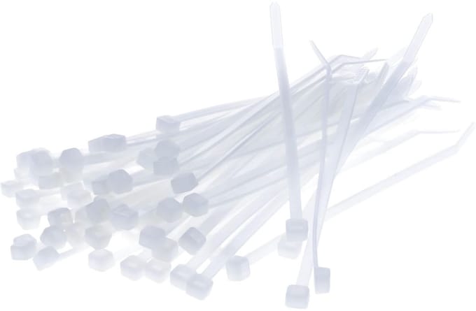 Kalitec kabelbinders 140x3,6 naturel, set van 100 stuks