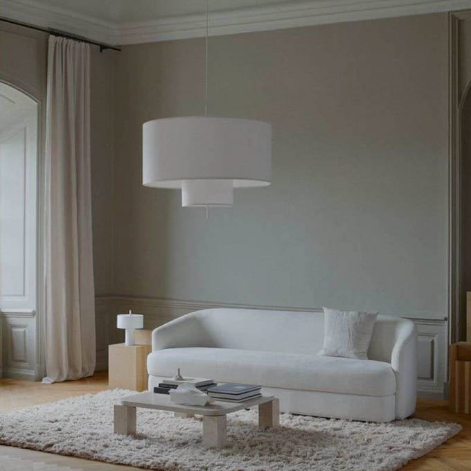 New Works Margin Hanglamp - NewWorksMarginWhite - Ø90 cm