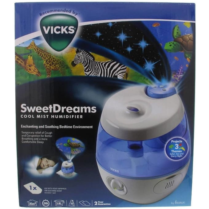 Vicks SweetDreams Cool Mist Humidifier 1 Apparaat