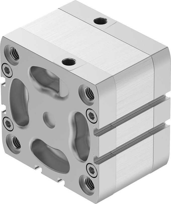 Festo Compacte Cilinder 80mm Boring 15mm Slag ISO 21287 Dubbelwerkend - 536364 - P2BPT