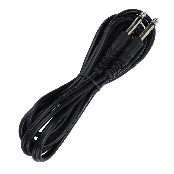 Gitaar Versterker Kabel Patchkabel Effectpedaal Connector Draad 3 Meter Instrument Accessoire Rechte Kop black