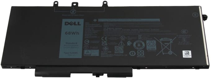 Dell GJKNX Batterij - 68Wh - 4 cellen/7,6V