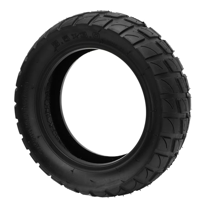 8.5x3.0 Elektrische Scooter Band Vervanging Impactkracht Schokabsorptie Rubber Opblaasbaar Offroad black