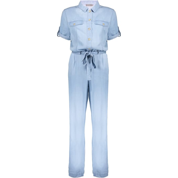 Geisha Jumpsuit Light Blue Denim Größe: XL | Jumpsuits Outlet | Damen | Blau