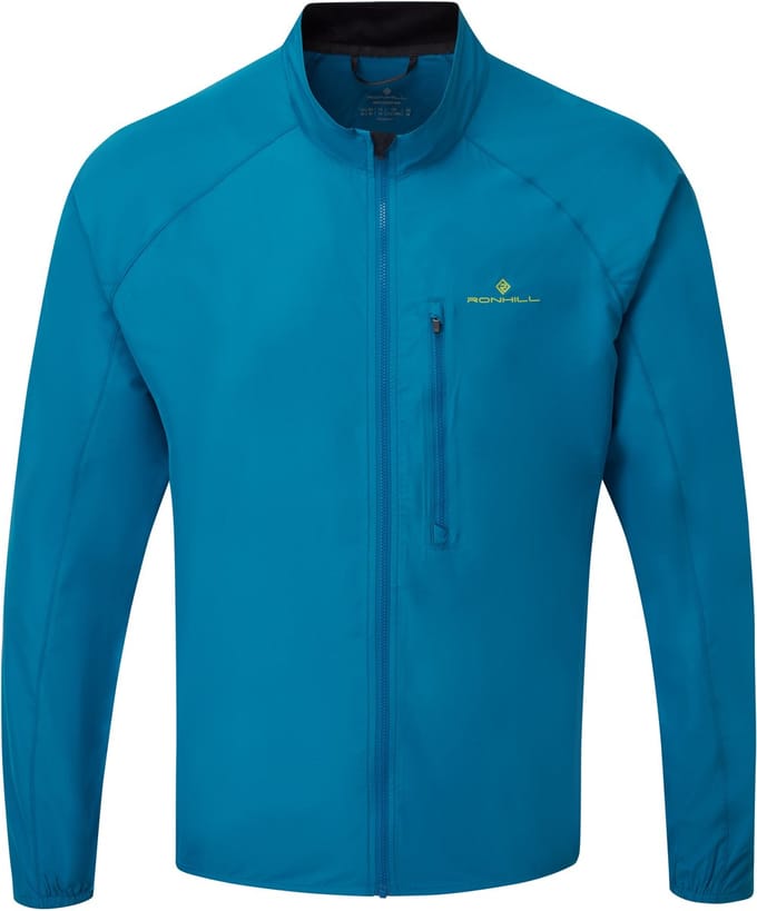 Ronhill | Men's Core Jacket | Hardloopjack | PrussianBlue/AcidLime | S