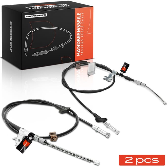 Frankberg 2x kabel handrem achteras beide zijden voor Honda