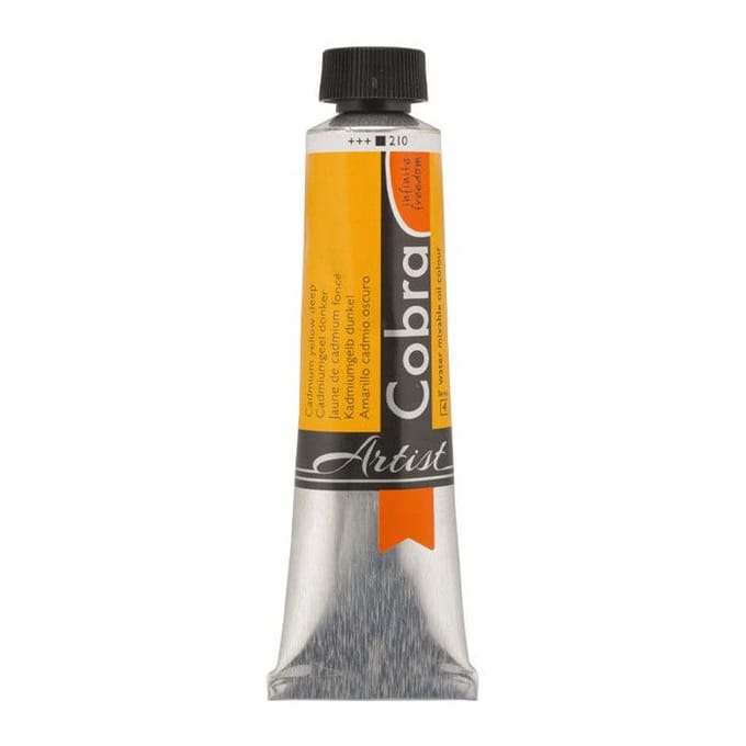 Olieverf - #210 Cadmiumgeel Donker - Cobra Artitst - 40ml