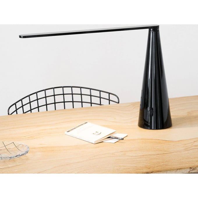 Martinelli Luce Elica LED tafellamp, zwart