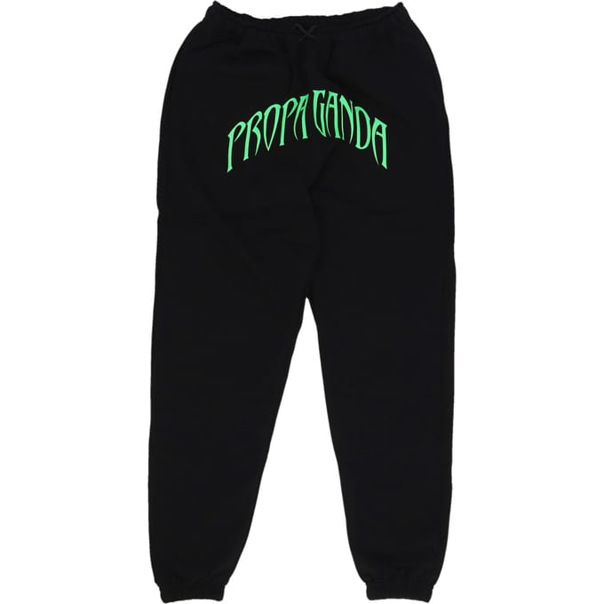 Mannen Driehoek Panther Sweatpant Black