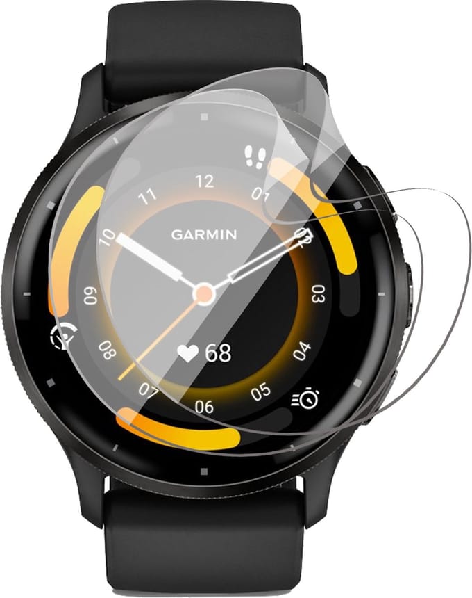 Screenprotector geschikt voor Garmin Venu 3 - 2x FlexGuard Screen Protector