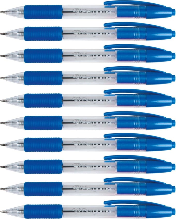 Balpen blauw 10st