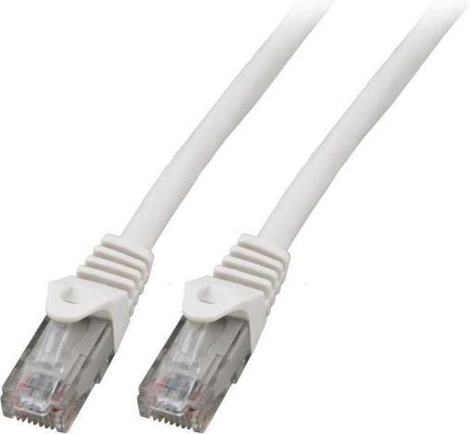 EFB NORDIC EFB-Elektronik patch cable - 20 m - white - Wit - 20m