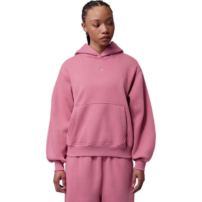 Jordan Brooklyn Pullover Hoodie Hoodies Dames - Roze - Maat M - Katoen Jersey