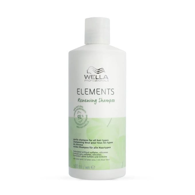 Elements Sulfaatvrije Zachte Vernieuwende Shampoo Voor Alle Haartypes 500 ml