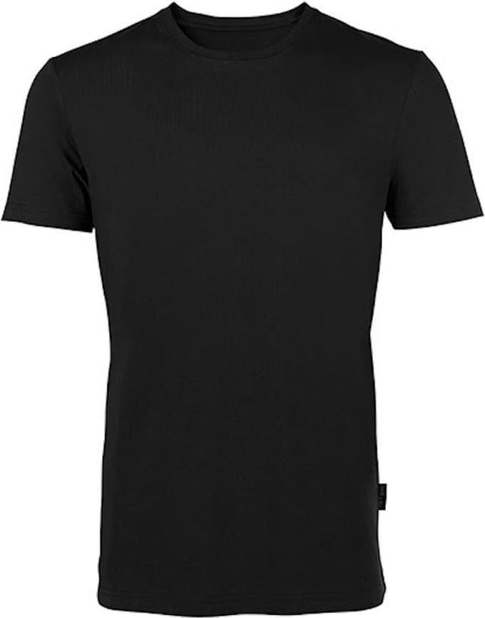 HRM - Men´s Luxury Roundneck Tees - Black - S