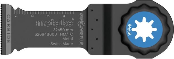 Metabo accessoires Invalzaagblad | Starlock Plus | metaal | Carbide | 32x50mm