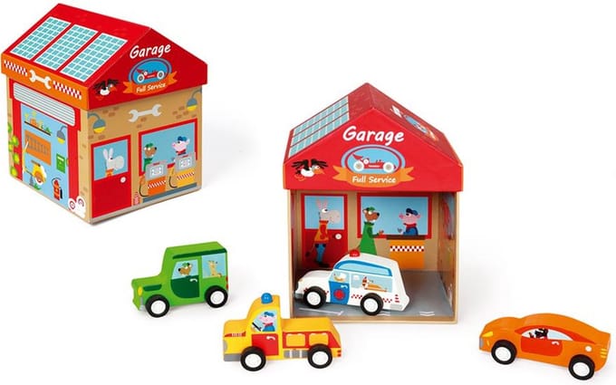 Scratch - Scratch Preschool Speeldoos Garage Play & Store