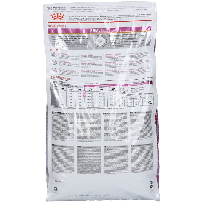 4kg Feline Renal Select Royal Canin Veterinary Diet Kattenvoer